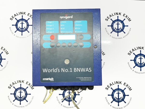 MARTEK MARINE NAVGARD BNWAS BRIDGE E302652 E NAVIGATIONAL WATCH ALARM SYSTEM