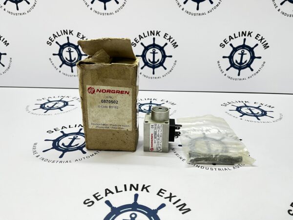 NORGREN 0870502 HYDRAULIC PRESSURE SWITCH RANGE 40....420 BAR NEW